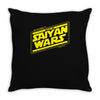 saiyan wars Throw Pillow