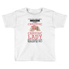 camping lady Toddler T-shirt