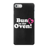 Bun in the Oven with Heart Baby Girl iPhone 7 Case