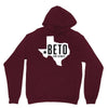 Beto For Senate Texas Map Unisex Hoodie
