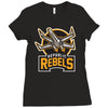 republic rebels Ladies Fitted T-Shirt