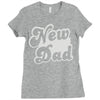 new dad Ladies Fitted T-Shirt