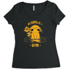 vermilion gym Women's Triblend Scoop T-shirt