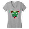 Final Space Mooncake with Triangle Women's V-Neck T-Shirt