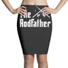 the rodfather   mens funny fishing Pencil Skirts