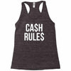 ca$h rule$ Racerback Tank