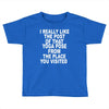 yoga pose post Toddler T-shirt