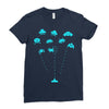 space invaders Ladies Fitted T-Shirt
