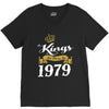 kings are born in 1979 V-Neck Tee