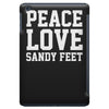 peace. love. sandy feet. iPad Mini