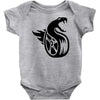 fangs dragon Baby Bodysuit