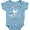 santa leo christmas ugly t shirts Baby Onesie