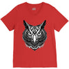 owl ornate V-Neck Tee
