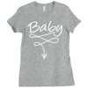 baby belly Ladies Fitted T-Shirt