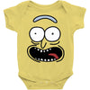 pickle rick face Baby Onesie