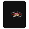 February Peeking Out Baby Girl Mousepad