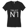 trust no Women's V-Neck T-Shirt