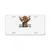 chewie and porgs License Plate