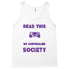 gamer pc controller game funny slogan Tank Top