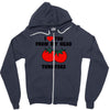 from my head tomatoes Zipper Hoodie
