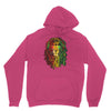 new! men's rasta vibe lion Unisex Hoodie