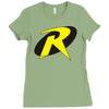 robin batman Ladies Fitted T-Shirt