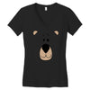 bear Women's V-Neck T-Shirt