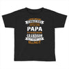 Super Cool Papa Of A Freaking Awesome Grandson Toddler T-shirt