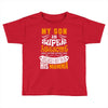 My Son Is Super Awesome His Momma Toddler T-shirt