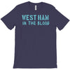 west ham in the blood retro style new T-Shirt