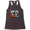 Cuphead and Mugman Racerback Tank