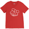 pig funny V-Neck Tee