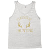 i'd rather be hunting deer antlers ammo hunt gear merica cool Tank Top