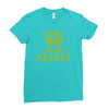 sham rocker shamrock Ladies Fitted T-Shirt