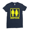 drop yours Ladies Fitted T-Shirt