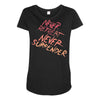 never retreat never surrender Maternity Scoop Neck T-shirt