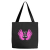 i wear pink for my mom Tote Bags