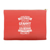 Super Cool Granny Of A Freaking Awesome Grandson Accessory Pouches