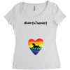 Worth The Wait Women's Triblend Scoop T-shirt