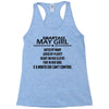 Smartass May Girl Racerback Tank