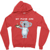 my puns are Zipper Hoodie
