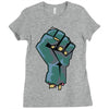 zombie punch Ladies Fitted T-Shirt
