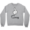 mickey fuck swag Crewneck Sweatshirt