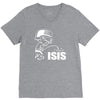 pee on isis decal look V-Neck Tee