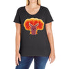 f bomb Ladies Curvy T-Shirt