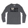 i love my soldier hunter camouflage Long Sleeve Shirts
