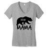 Mama Bear Women's V-Neck T-Shirt