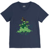 platform in the clouds V-Neck Tee