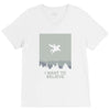 i want to believe 2 V-Neck Tee