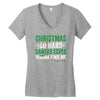 christmas so hard santas elves wanna find me Women's V-Neck T-Shirt